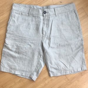 A/X Armani Exchange Linen & Cotton Shorts
